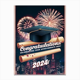 Graduation Party Canvas Print