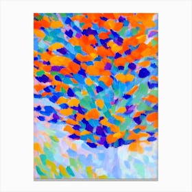 Abstract Formosa Matisse Inspired Flower Canvas Print