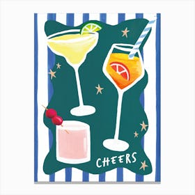 Cocktails Canvas Print