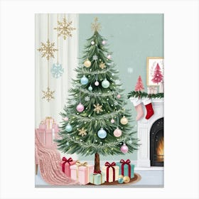 Christmas Tree 17 Canvas Print