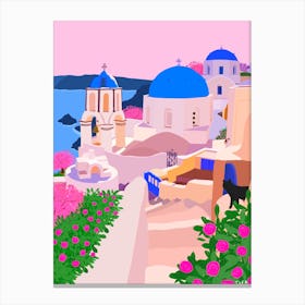 Santorini Canvas Print