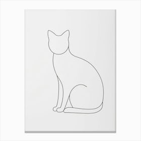 Kitty Cat Canvas Print