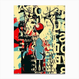 Joker And Kid Canvas Print