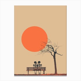 Love In The Sun Canvas Print