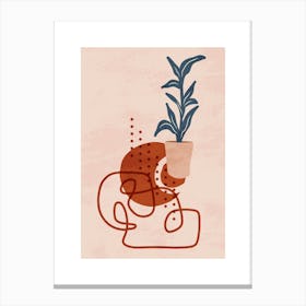 Potted Plant Canvas Print