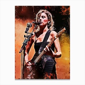 Ellie Rowsell 8 Canvas Print