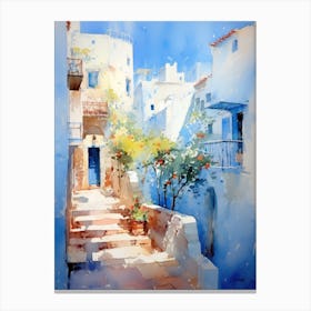 Greece Painting Canvas Print