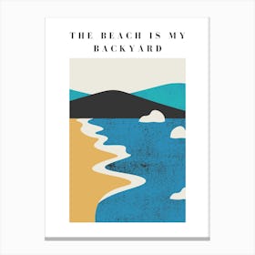 Beach Life Canvas Print
