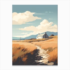 The Kerry Way Ireland 3 Hiking Trail Landscape Canvas Print