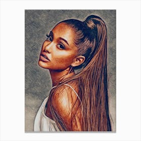 Ariana grande Canvas Print