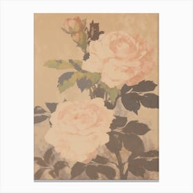 Classic Flowers 1 Canvas Print