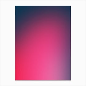 Magic Pink Aura Gradient Canvas Print