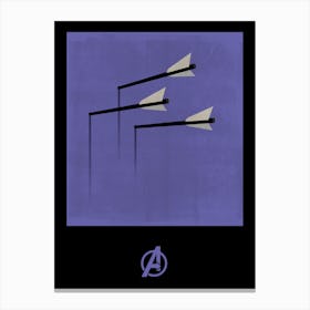 Hawkeye Film Poster Canvas Print