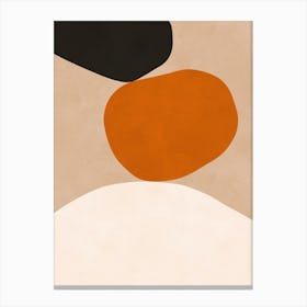 Abstract minimalist strokes 6 Canvas Print