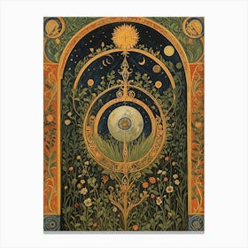 Tarot Card Canvas Print