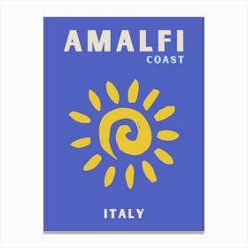 Amalfi Coast Italy Canvas Print