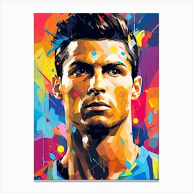 Ronaldo Painting Canvas Print