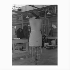 Untitled Photo, Possibly Related To Closeup Of Tailor, Jersey Homesteads Garment Factory, Hightstown, New Canvas Print