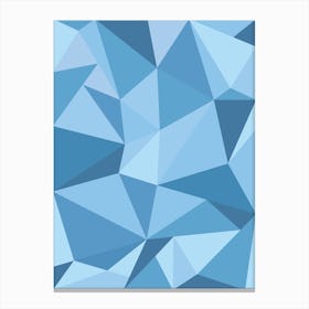 Fifty Shades of Blue Canvas Print