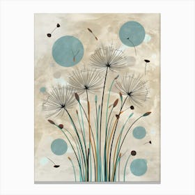 A Gentle Reminder: Dandelion Seeds as a Symbol of Hope and Renewal 1 Canvas Print