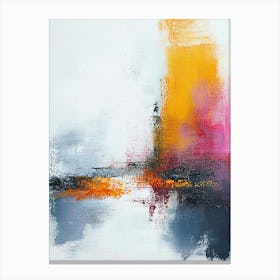 Abstract Acrylic Painting Canvas Print