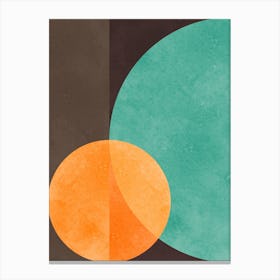 Color geometry in harmony 5 Canvas Print