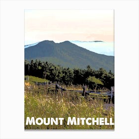 Mount Mitchell, Mountain, USA, Nature, Appalachian Mountains, Climbing, Wall Print, Canvas Print