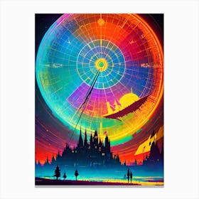 Futuristic Painting, Futuristic Art, Futuristic Art, Futuristic Art, Futuristic Art Canvas Print