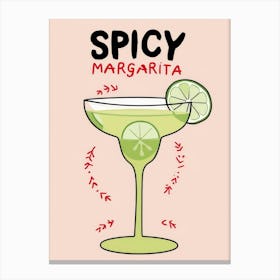 Spicy Margarita 3 Canvas Print