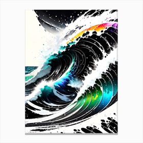 Rainbow Wave 1 Canvas Print