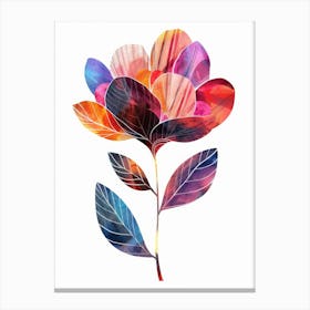 Watercolor Flower Canvas Print