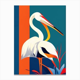 Stork Pop Matisse Bird Canvas Print