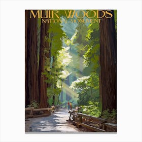 Muir Woods National Monument Canvas Print