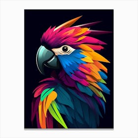 Colorful Parrot Canvas Print