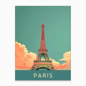Paris Eiffel Tower 5 Canvas Print