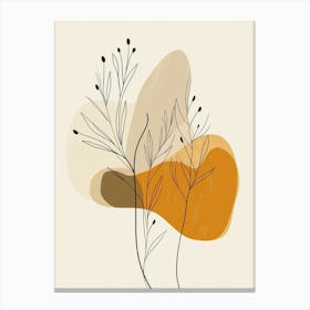 Abstract Floral Canvas Print Canvas Print