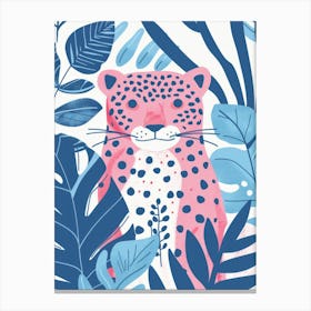 Leopard In The Jungle 29 Canvas Print