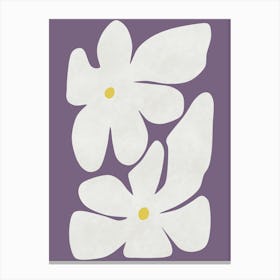 White Narcissus Canvas Print