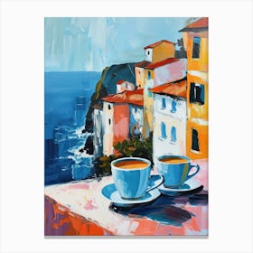 Trieste Espresso Made In Italy 4 Canvas Print