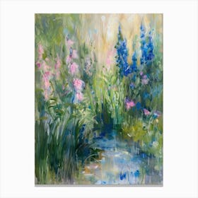  Floral Garden Garden Melodies 8 Canvas Print