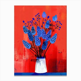 Flowers In A Vase 123 Canvas Print