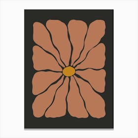 Autumn Flower 04 - Caramel Apple Canvas Print