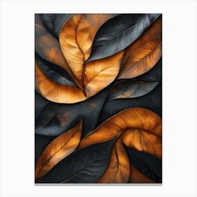 Leaves Of Autumn 3 Canvas Print