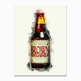 Lagunitas Brown Shugga Canvas Print