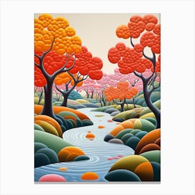 Asian Landscape Canvas Print