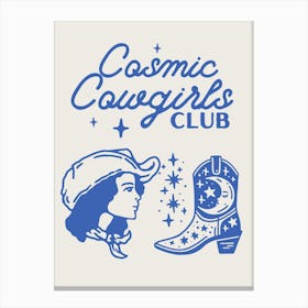 Cosmic Cowgirls Club 4 Stampe su tela