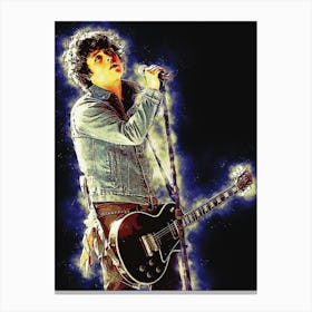 Spirit Of Billie Joe Armstrong Live In Concert Canvas Print