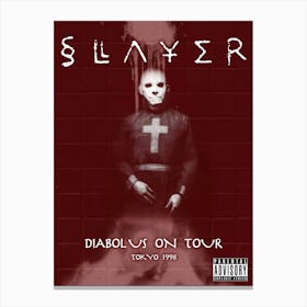 Slayer Diabolus In Musica Poster Canvas Print