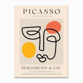 Picasso 5 Canvas Print