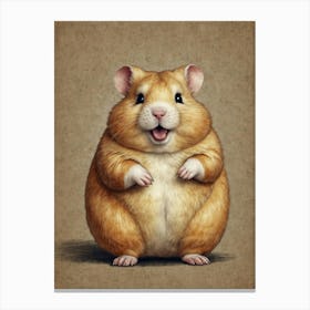 Hamster 6 Canvas Print